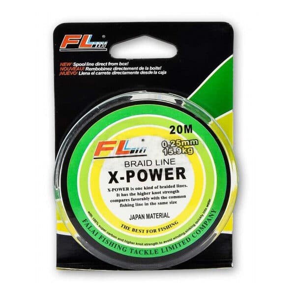 FL X-Power Braided Hooklink Material